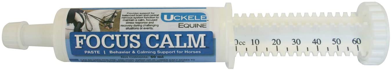 Uckele Focus Calm Paste, Behavior and Calming Support for Horses